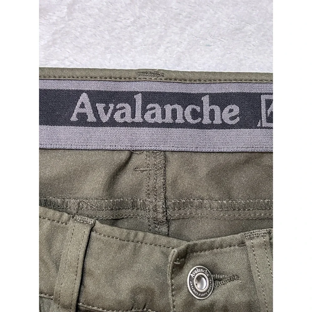 avalanche pants cam701u olive green Traveler Outdoor 34x30 Stretch